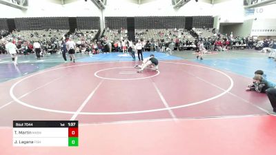 147-H lbs Quarterfinal - Timothy Martin, Mat Assassins vs John Lagana, Fisheye