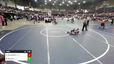 65 lbs Quarterfinal - Henry Dumbleton, Bear Cave WC vs Brenden Romero, Colorado Regulators