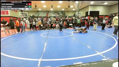 140 lbs Consi Of 8 #1 - Jace Brogdon, Tulsa Union vs David Jones, Broken Arrow Jh