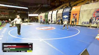 126 Class 3 lbs Champ. Round 1 - Xavier Woods, Winnetonka vs Nehemiah Ford, Festus