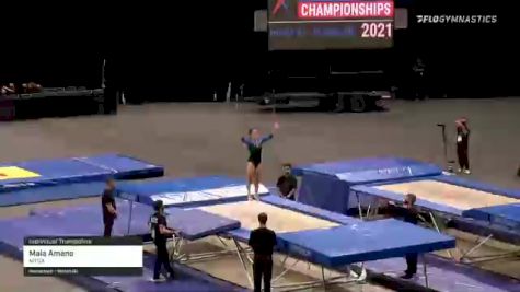 Maia Amano - Individual Trampoline, MTGA - 2021 USA Gymnastics Championships