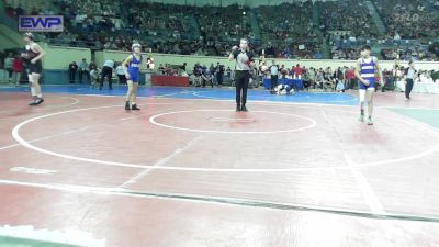 87 lbs Round Of 32 - Roman Tyler, Berryhill High School vs Michael Hess, Vinita Jr. High