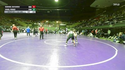 126 lbs 9th Place - Ezekiel Bayardo, Immanuel vs Osiel Perez, Redwood -Visalia
