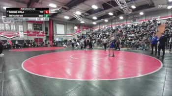 126 lbs Champ. Round 1 - Richard Ma, San Marino vs Dennis Avila, Excelsior Charter