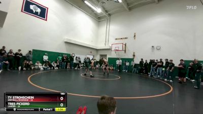 190 lbs Ty Strohschein, Greybull/Riverside vs Tres Pickerd, Lander