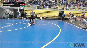 35 lbs Consi Of 8 #2 - Archie Childress, Redskins Wrestling Club vs Heston Field, Grover Rains Wrestling Club