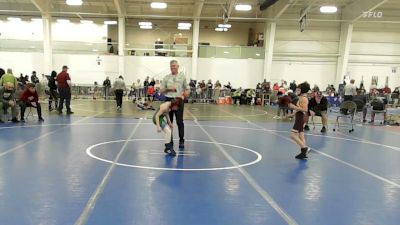 52 lbs Consi Of 4 - Nash Venoutsos, South Windsor vs Owen Pereira, Be Well Be Wild Wrestling