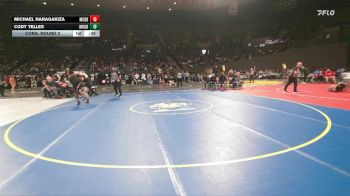 6A Boys 138 lbs Cons. Round 2 - Michael Haragakiza, McDaniel Boys vs Cody Telles, Mountainside Boys