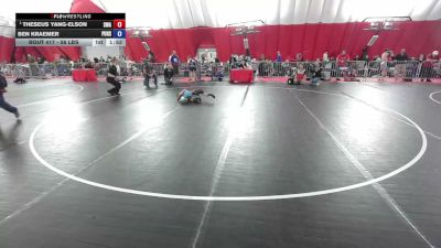 56 lbs Champ. Round 3 - Theseus Yang-Elson, Summit Wrestling Academy vs Ben Kraemer, Pursuit