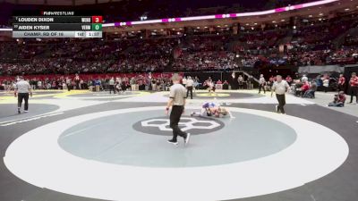 157 lbs Champ. Rd Of 16 - Louden Dixon, West Holmes vs Aiden Kyser, Vermilion