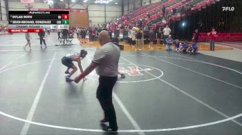 133 lbs Champ. Round 1 - Dylan Roth, Drury vs Sean-Michael Gonzalez, Carl Albert