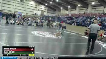 74 lbs Semis & Wb (16 Team) - Nash Jensen, Utah Gold vs Hayes Ingram, Bear Cave