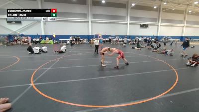157 lbs Cons. Round 9 - Benjamin Jacobs, Unattached vs Collin Hamm, .