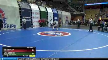 160 lbs Quarterfinal - Ty Shetley, Sullivan vs Jay Greiner, Lafayette (St. Joseph)
