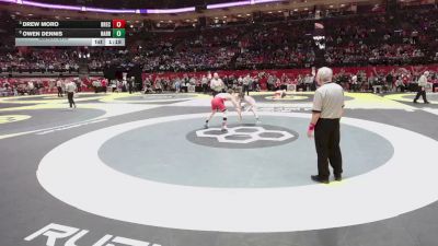 157 lbs Quarters - Drew Moro, Brecksville vs Owen Dennis, Harrison