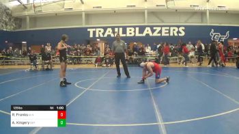 126 lbs Semifinal - Robert Franks, Allen vs Ayden Kingery, Southeast Polk