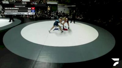 138 lbs Helo Blackwell, SJWA - San Joaquin Wrestling Association vs Andrew Myers, KCWA - Kern County Wrestling Association