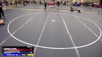 126 lbs Round 2 - Andrew Stern, Summit Wrestling Academy vs Jacob Benson-Vick, Scoring Edge