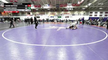 285 lbs Cons. Semi - Shane Mattson, Montana State-Northern vs Garine Gibson, Central Methodist