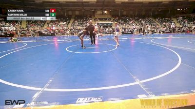 84 lbs Semifinal - Kasen Karl, Greater Heights Wrestling vs Aviyahn Mills, Roundtree Wrestling Academy