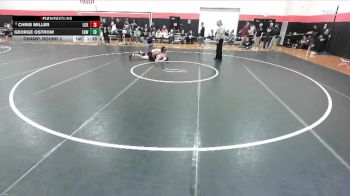 175 lbs Champ. Round 3 - Chris Miller, LOCKPORT (Twp) vs George Ostrom, EDWARDVILLE (HS)