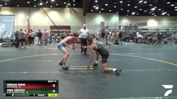 150 lbs Round 5 (6 Team) - Adrian Wing, Alpha Elite vs Mike Neidigh, Elite Athletic Club