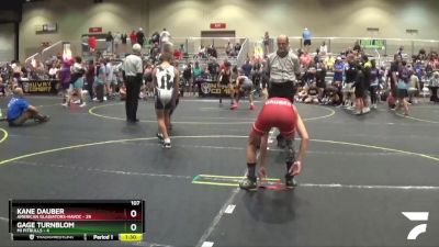 107 lbs Round 5 (6 Team) - Gage Turnblom, Mi Pitbulls vs Kane Dauber, American Gladiators-Havoc