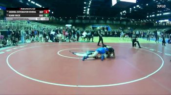 130 lbs Quarterfinal - Andrea Sotomayor Rivera, Winter Springs vs Kami Rice, Charlotte Hs