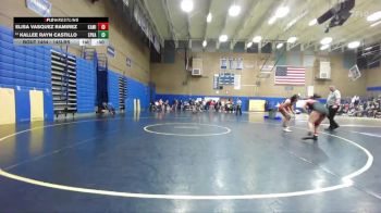 145lbs Cons. Round 4 - Elisa Vasquez Ramirez, Kamiakin (Girls) vs Kallee Rayn Castillo, Ephrata (Girls)