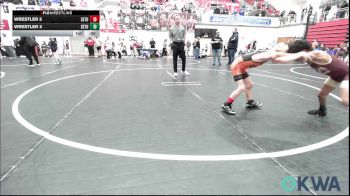 52 lbs Semifinal - Rhett Pitts, Cowboy Wrestling Club vs Kreed Richards, Rough Riders