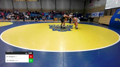 288 lbs Consi Of 8 #2 - Nate Gregory, St. Edward (OH) vs Adam Farha, Poway