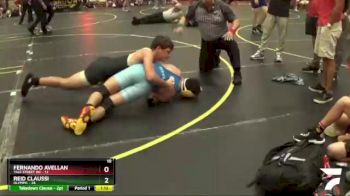 150 lbs Round 5 (6 Team) - Fernando Avellan, Yale Street WC vs Reid Claussi, Olympic