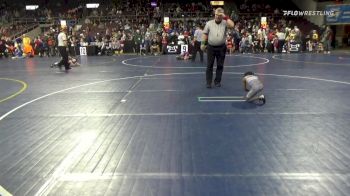 46 lbs Quarterfinal - JayRonn Fields Jr, Woodland Hills vs Cael Vermeulen, Northwestern Lehigh