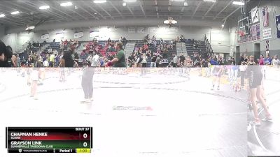 60 lbs Round 3 - Chapman Henke, SCSOW vs Grayson Link, Summerville Takedown Club