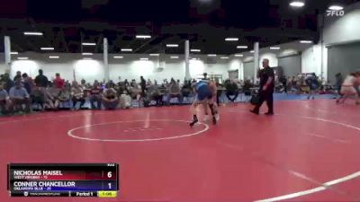 102 lbs Placement Matches (8 Team) - Nicholas Maisel, West Virginia vs Conner Chancellor, Oklahoma Blue