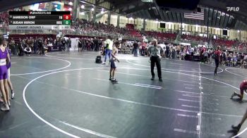 105 lbs Champ. Round 1 - Jameson Orf, Fairbury Matmen vs Judah Miron, Hawks Wrestling Club (Lincoln)