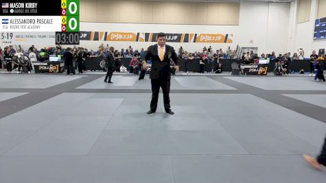 Mason Kirby vs Alessandro Pascale 2026 PBJJF Pan American Jiu-Jitsu Championships