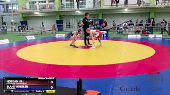 60kg Champ. Round 1 - Morgan Hill, Cochrane Cowboys WC vs Blake Wheeler, Jr Huskies
