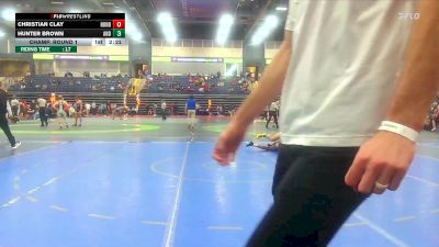 149 lbs Champ. Round 1 - Christian Clay, Huntingdon vs Hunter Brown, Andrew College