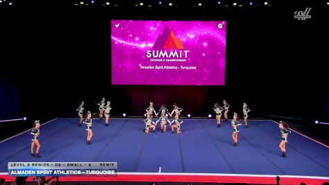 Almaden Spirit Athletics - Turquoise [2026 L2 Senior - D2 - Small - A Semis] 2026 The D2 Summit