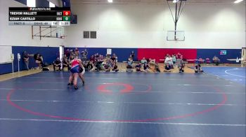 192 lbs Round 3 (6 Team) - Trevor Hallett, Xfactor vs Eziah Castillo, Desert Sunrise High School