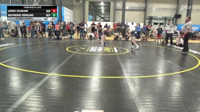 86 lbs Consolation - Adric Oldham, Bedford vs Raymond Wesling, South Park Twp