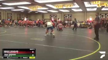 Semis & 1st Wrestleback (8 Team) - Brody Spindler, Mat Assassins Black vs Troy Beeman, Team Alien
