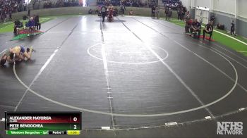 106 lbs Quarterfinal - Pete Bengochea, Lowry vs Alexander Mayorga, Clark