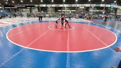 58 lbs 7th Place Match - Priscilla Harris, Newcastle Fall Guys vs Gemma Wright, Malta Mustang Wrestling Club