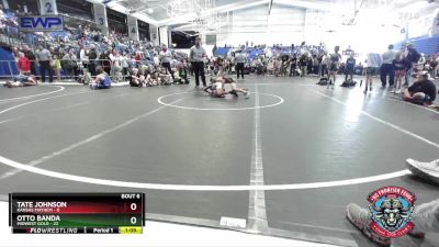 68 lbs Round 3 (4 Team) - Otto Banda, Midwest Gold vs Tate Johnson, Kansas Mayhem