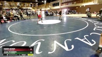 126 lbs Champ. Round 1 - Mateo Ochoa, Martin Luther King vs Gage McKibben, Centennial (Corona)