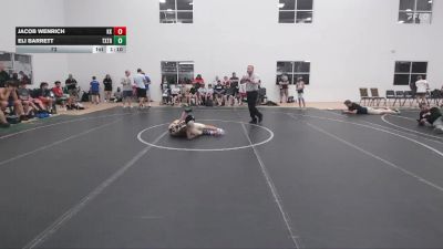 72 lbs Round 4 (6 Team) - Eli Barrett, Terps Xtreme vs Jacob Wenrich, Keystone Krush