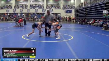 113 lbs Cons. Round 2 - Kai Beasley, Whiteland Community vs Connor Myers, SYLVANIA SOUTHVIEW