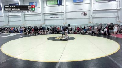 85 lbs Round Robin 1 - Hank Busch, Ohio Valley Forge - MS vs Carter Robinson, Pursuit - MS